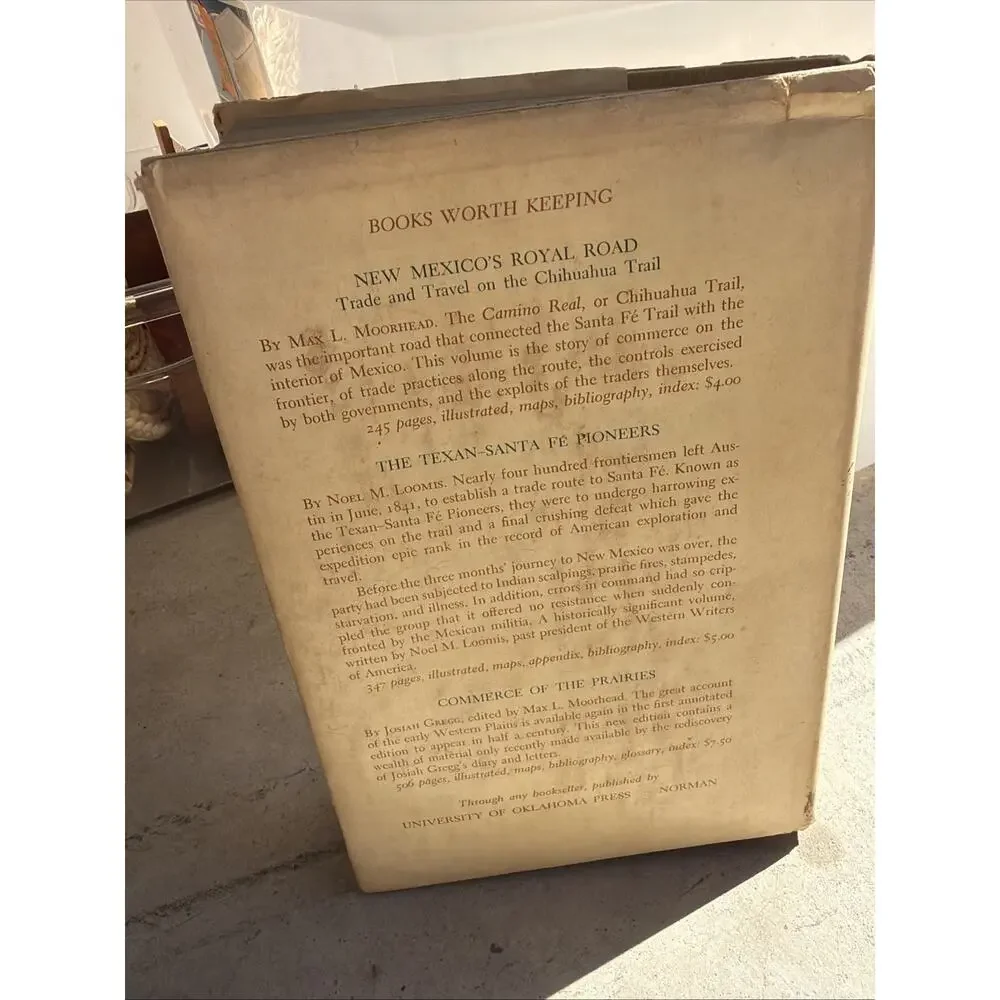Santa Fe: The Autobiography of a Southwestern‎ Town Oliver La Farge Signed